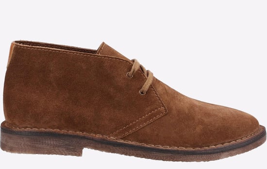 Hush Puppies Samuel Suède Heren Tan Laarzen - Image 1
