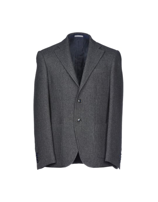 Harry & Sons Lead Virgin Wool Single Breasted Jacket