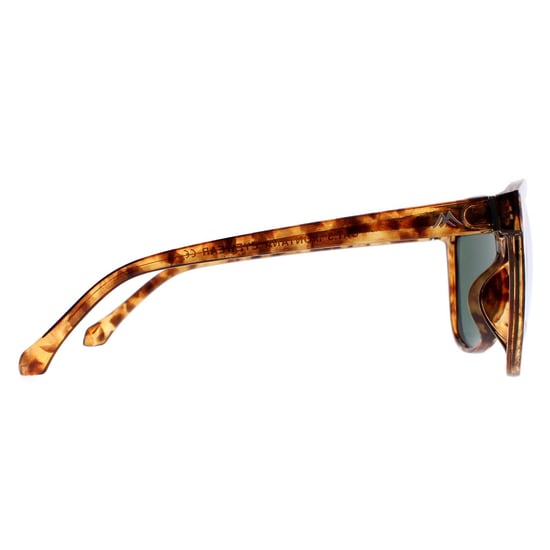 Montana Cat Eye Womens Shiny Havana Soft Demi G15 Green Polarized MP74
