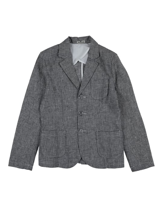 SUITS AND JACKETS Ronnie Kay Black Boy Linen