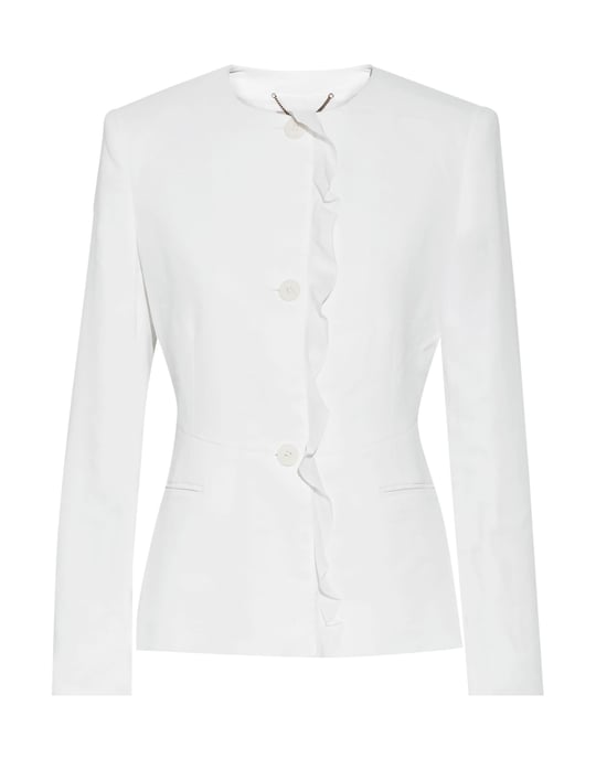 Stella McCartney White Crepe Jacket