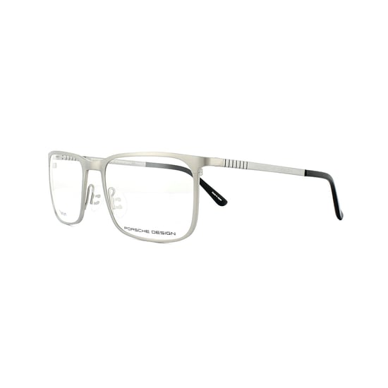 Porsche Design Rectangular Silver Mens  Glasses Frames