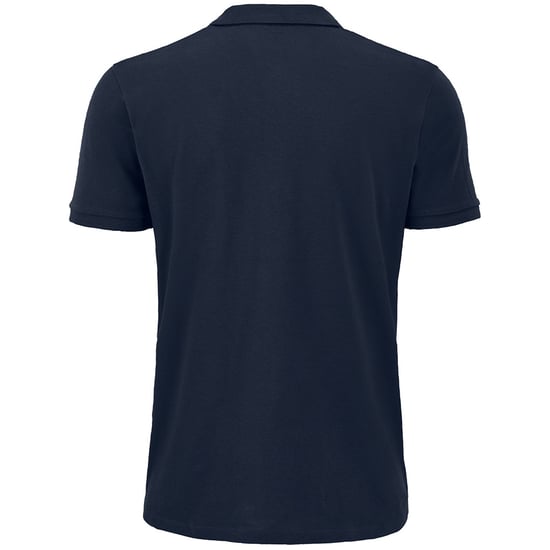 SOLS Heren Planet Pique Organisch Poloshirt (Franse marine) - Image 2