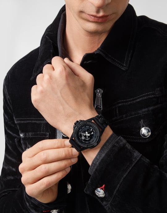 Philipp Plein The $kull Heren Horloge Zwart PWAAA0721 - Image 3