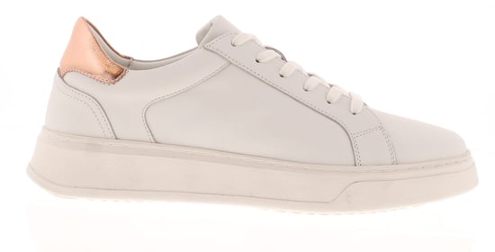 Hush Puppies Camille Leren Witte Sneakers Voor Dames - Image 2