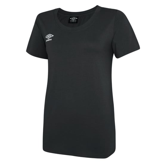 Umbro Womens/Ladies Club Leisure T-Shirt (Black/White)