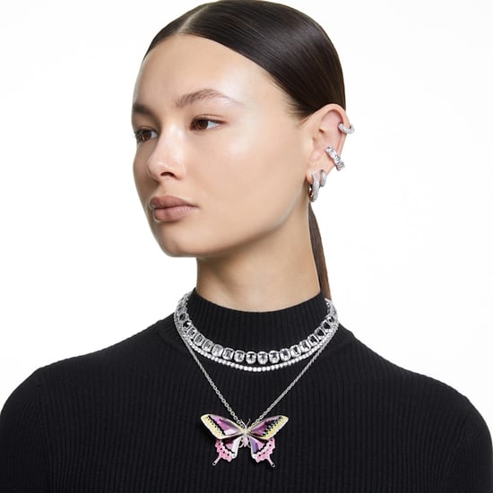 Swarovski 'Matrix' Vrouwen Basis Metaal Ketting - Zilver 5681796 - Image 5