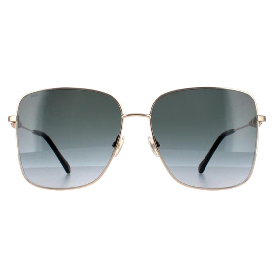 Jimmy Choo Square Womens Gold Grey Gradient HESTER/S