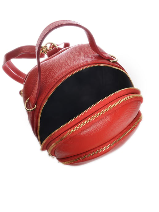 Isabella Rhea Rood Rundleer Tas - Image 4