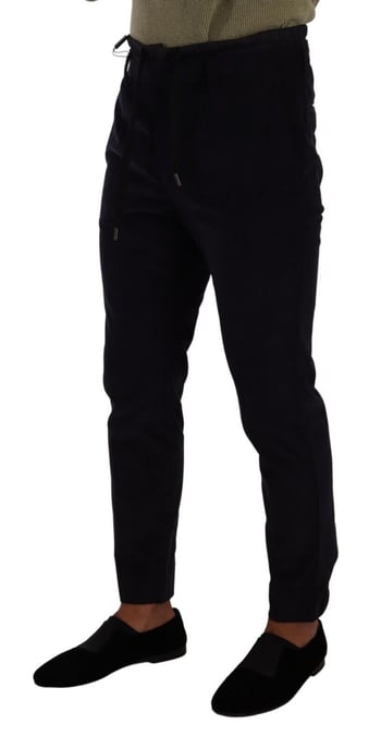 Donkere Skinny Corduroy Broek - Image 4
