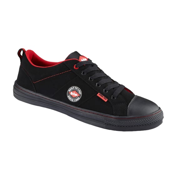 Lee Cooper Unisex antislip veiligheidsschoenen in Nubuck voor volwassenen (Zwart) - Image 1