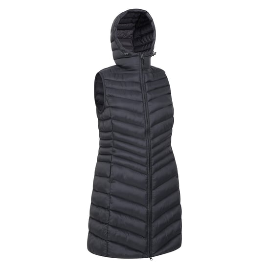 Mountain Warehouse Dames/Dames Florence gewatteerde lange jas (Zwart) - Image 5