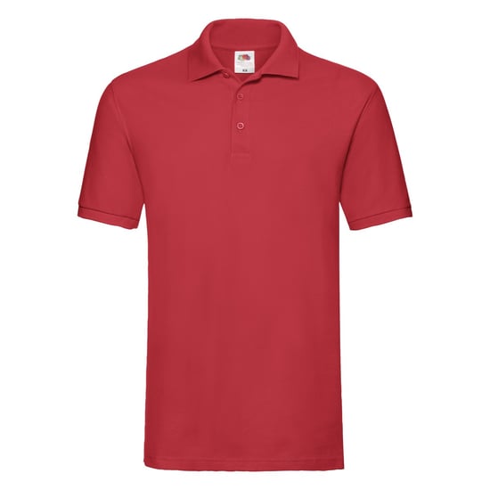 Fruit of the Loom Heren Premium Piqué Poloshirt (Rood) - Image 1