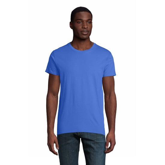 SOLS Heren Pioneer Biologisch Katoenen T-Shirt (Koningsblauw) - Image 1