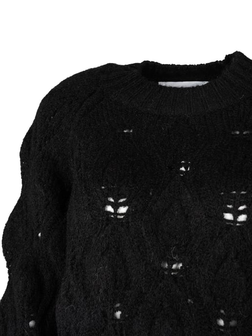 Silvian Heach Pullover Oversize Woman's Black