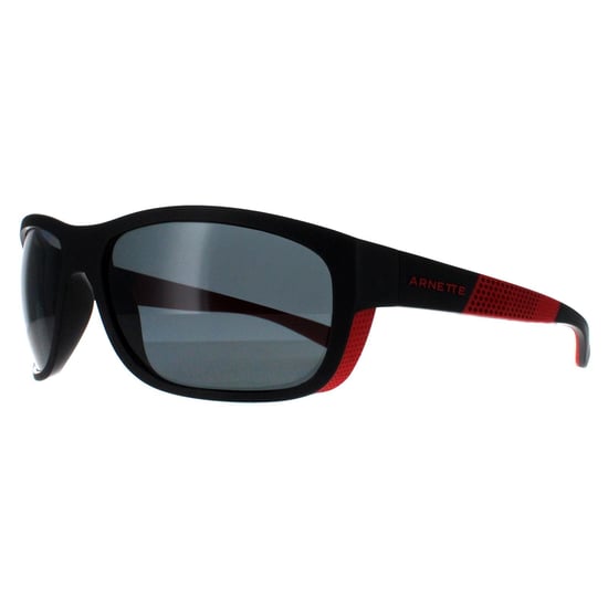 Arnette Square Heren Zwart Donkergrijs Gepolariseerd AN4337 Floresta - Image 1