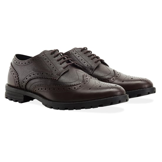 Redfoot James Dark Brown Brogue