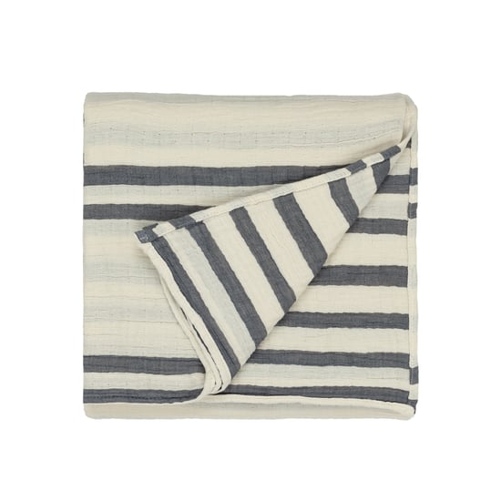 Yard Woven Stripe Cotton Bedspread - Image 3