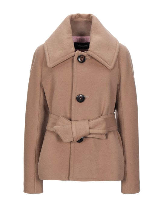 Dsquared2 Woman Coats Camel