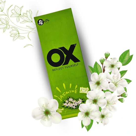 Pack of 6 low socks OX with fresh scents