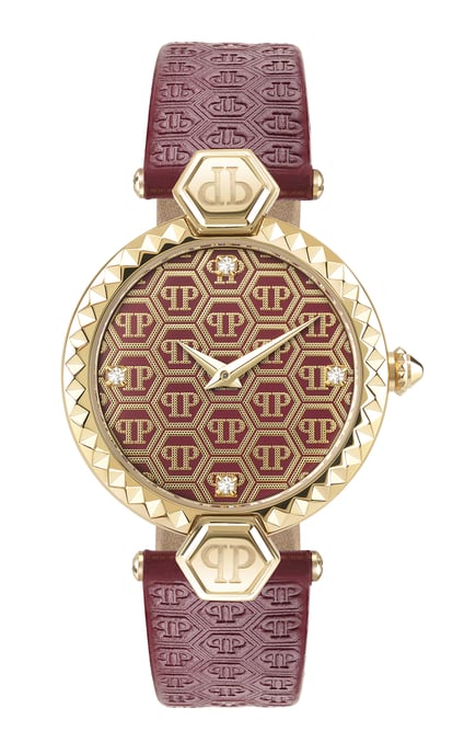 Philipp Plein Plein Couture Dames Horloge Rood PWEAA0221 - Image 1