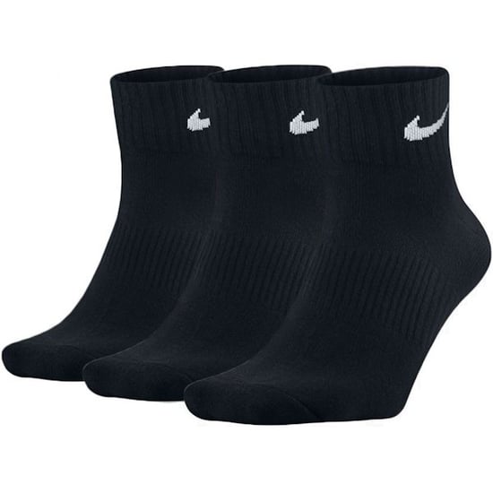 Nike Dry Cushion Everyday Ankle Socks (3 Pairs) in Black