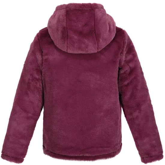 Regatta Girls Spyra III Hooded Reversible Fleece Coat