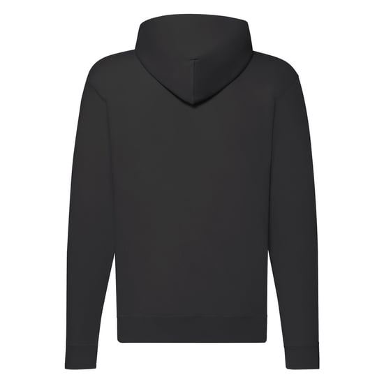 Fruit of the Loom Klassieke herenhoodie met rits (Zwart) - Image 2