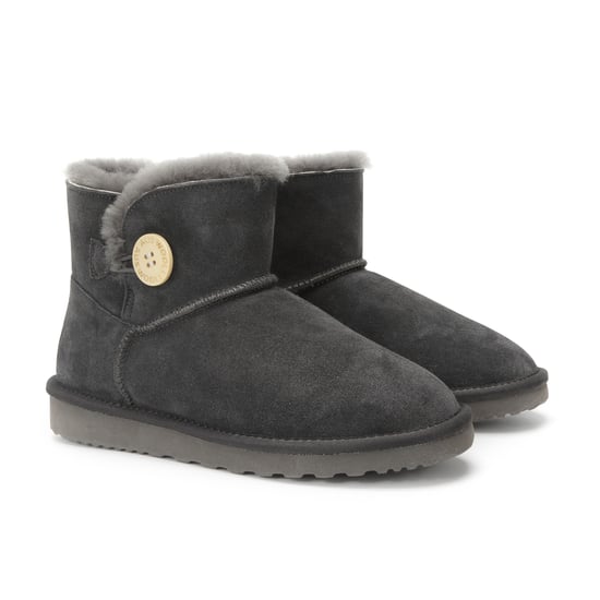 Aus Wooli Australia Unisex Short Sheepskin Button Boots