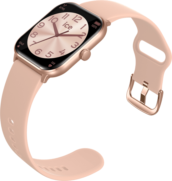 Ice Watch Ice Smart - Ice 1.0 - Rg - 2 Bands - Nude - Black Unisex's Pink Watch 022250