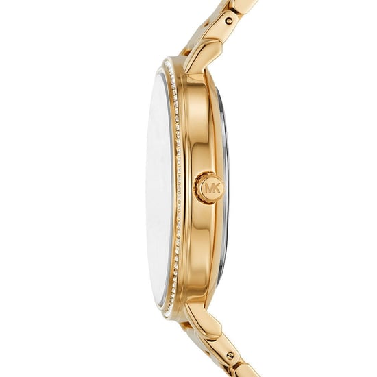 Michael Kors MK4593 Pyper Zwart MK Horloge met Patroon voor dames - Image 3