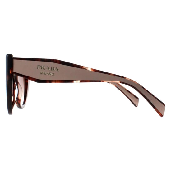 Prada Cat Eye Womens Caramel Tortoise and Powder Brown Gradient PR14WS