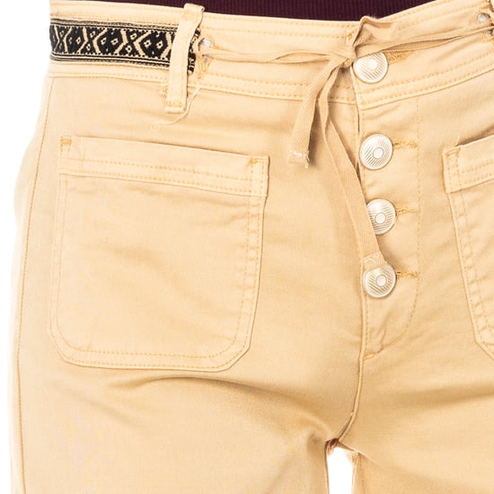 Shorts with hemmed bottoms and belt loops LWB001 women