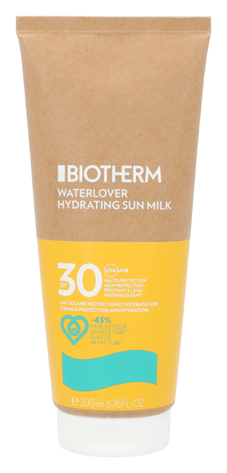 Biotherm Waterlover Hydrating Sun Milk Tube SPF30 200ml. - Image 1