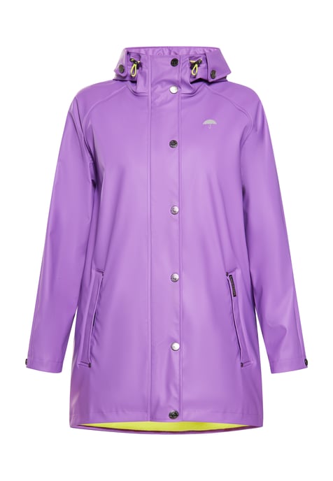 Schmuddelwedda Mackintosh Dames paars - Image 1