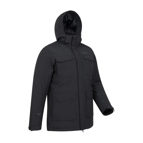Mountain Warehouse Heren Concord Extreme donsjack lang (Zwart) - Image 4