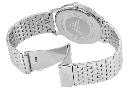 Emporio Armani Minimalist Heren Horloge Zilverkleurig AR11599 - Image 4