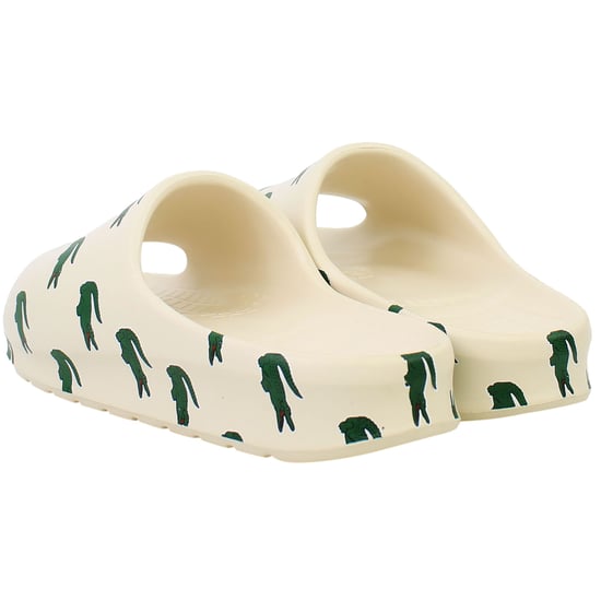 Lacoste Serve Slide 2.0 223 3 SMA Mens Beige Sliders - Image 3