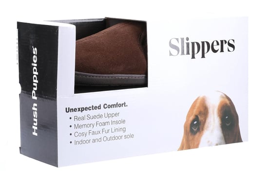 Hush Puppies Arnold Slip On Suède MEMORY FOAM Heren - Image 5