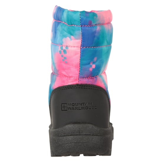 Mountain Warehouse Toddler Caribou Adaptive Tie Dye Snow Boots (Lichtroze) - Image 2