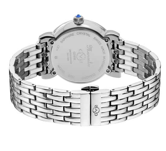 GV2 Dames Swiss Quartz Diamonds Marsala armband horloge - Image 2