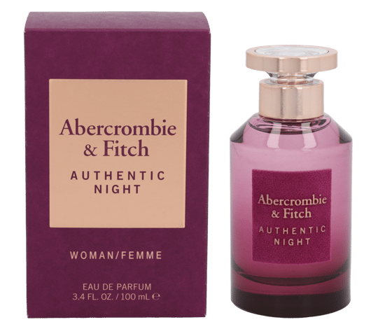 Abercrombie & Fitch Authentic Night Women Edp Spray100 ml. - Image 1