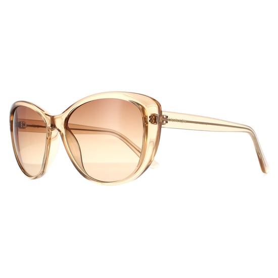 Calvin Klein Cat Eye Womens Crystal Beige Brown Gradient CK19560S