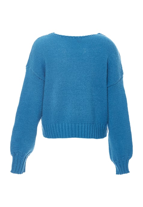 Mymo Jumper Dames turkoois - Image 2