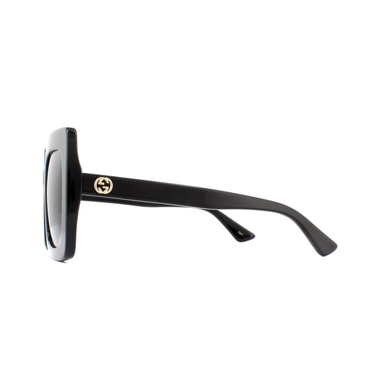 Gucci Zonnebril GG0328S 001 Zwart Grijs Verloop - Image 3
