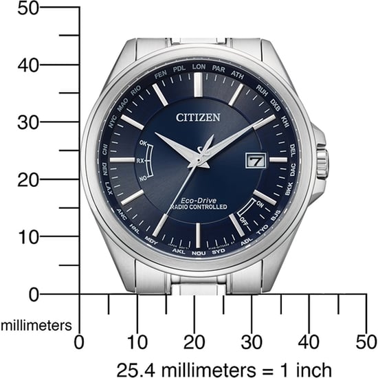 Citizen herenhorloge Zilverkleurig CB0250-84L - Image 3