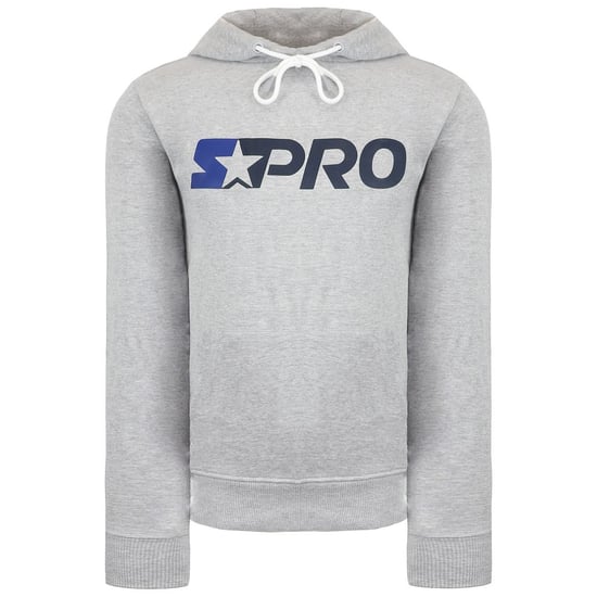 Starter Strive Long Sleeve Pullover Logo Grey Mens Hoodie CPE00040 ATH GREY MARL
