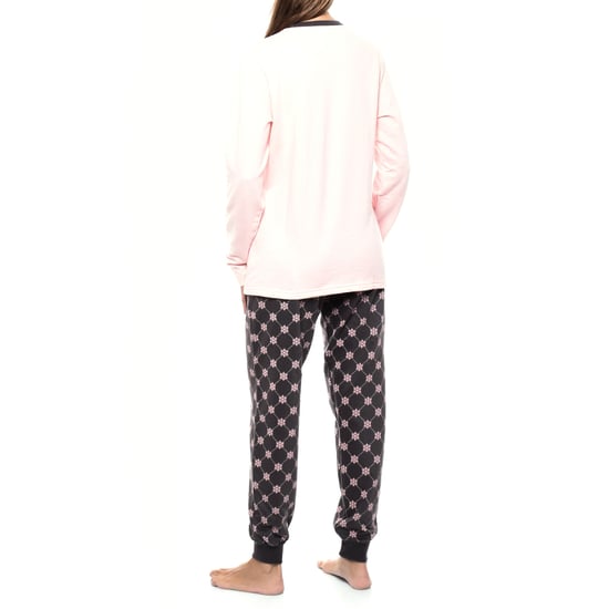 KLP2 Women's Long Sleeve Plush Winter Pajamas