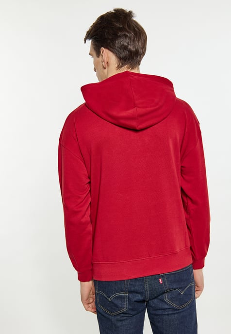 Mo Sweatshirt Heren wijnrood - Image 4