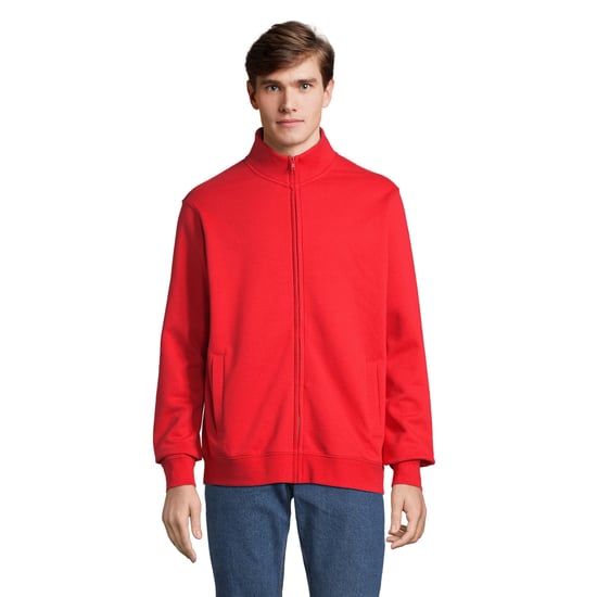 SOLS Cooper Full Zip jas voor volwassenen (Helder rood) - Image 1